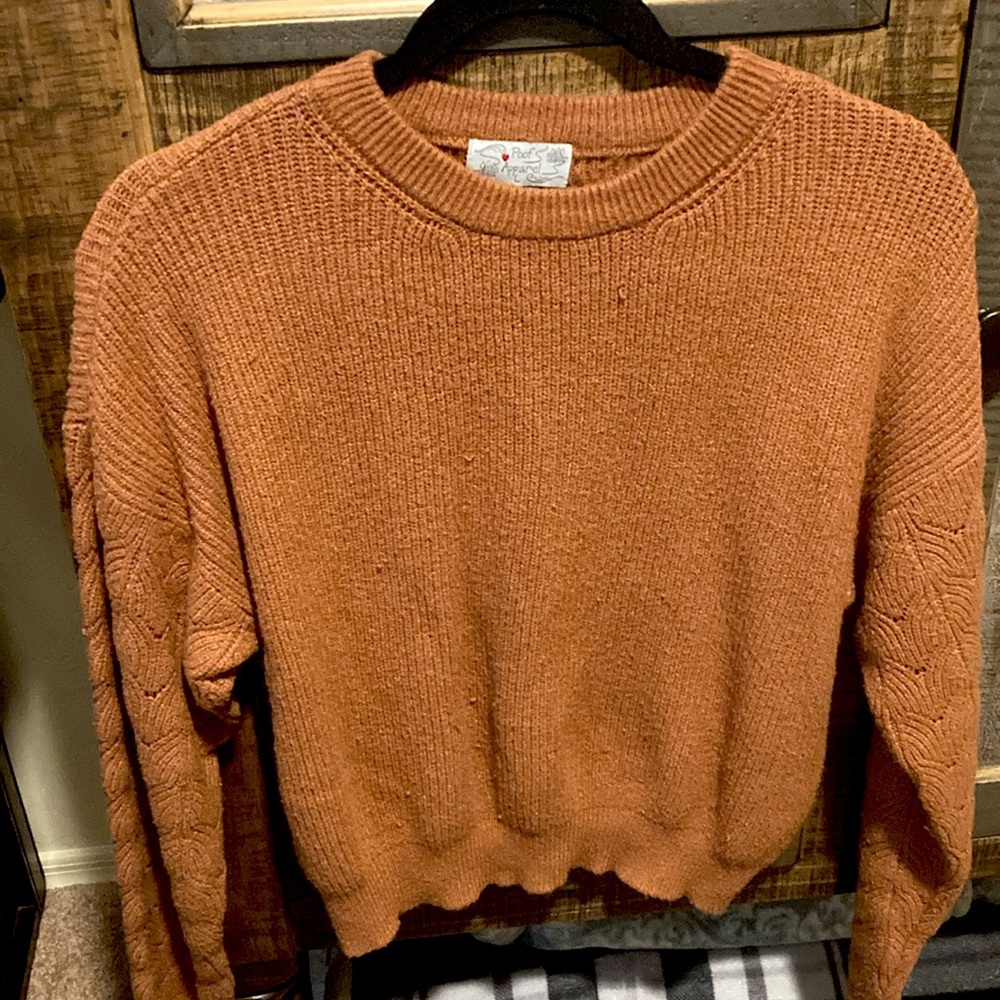 Proof apparel knit sweatshirt